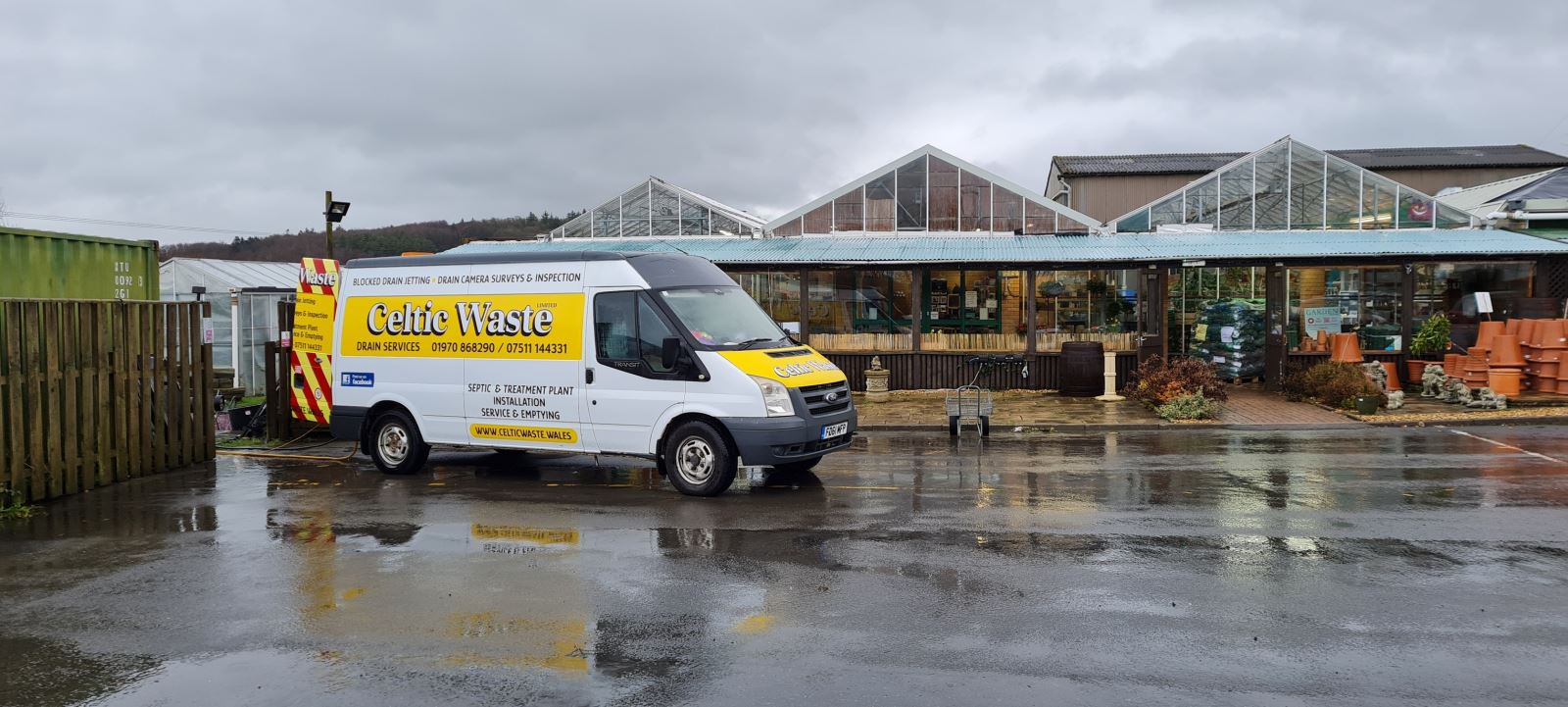 Celtic Waste Jetting Van